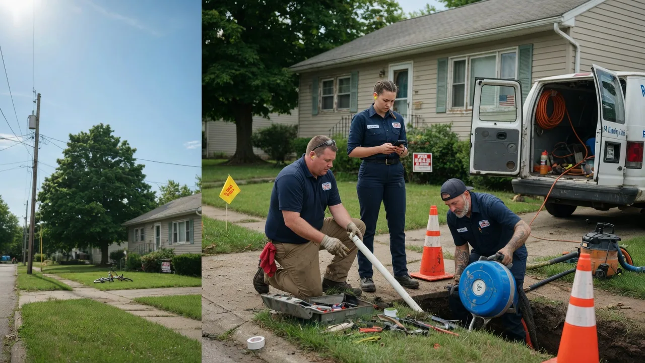 Sewer Line Repair in Fults, IL near me